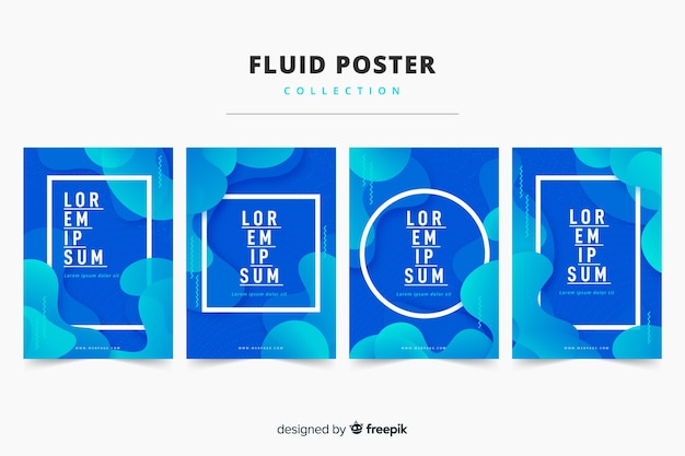 Fluid poster collection