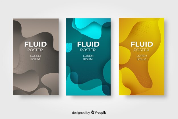 Fluid poster collection