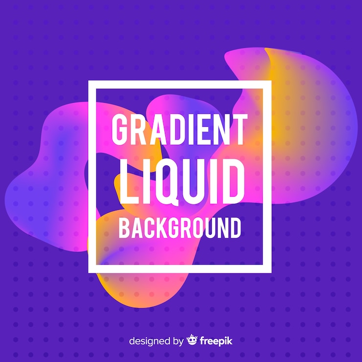 Free Vector fluid shape background