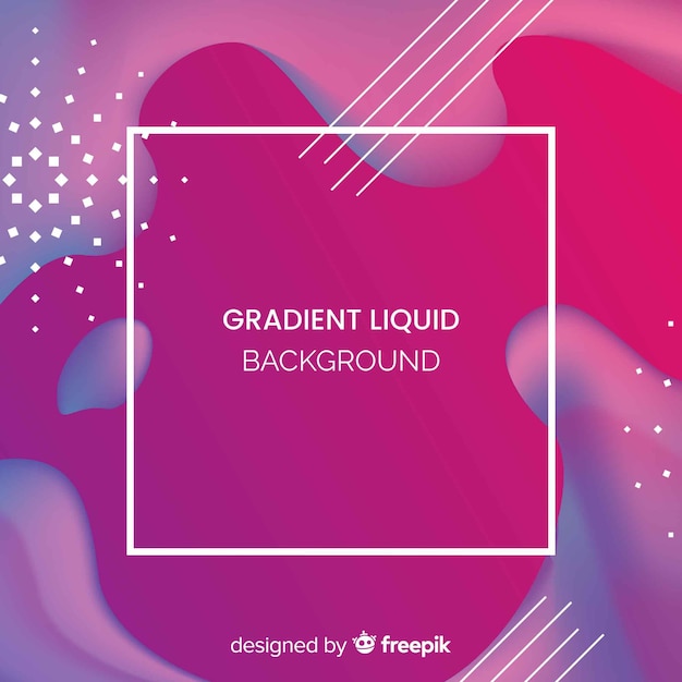 Fluid shapes background