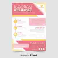 Free vector flyer business template