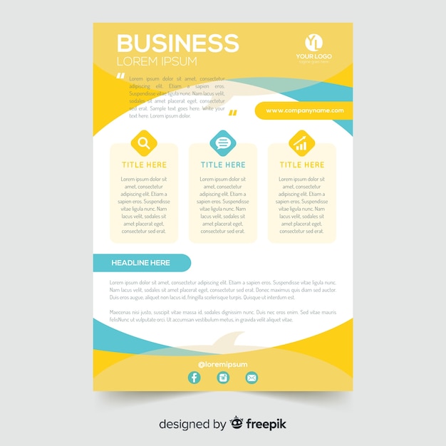 Flyer business template