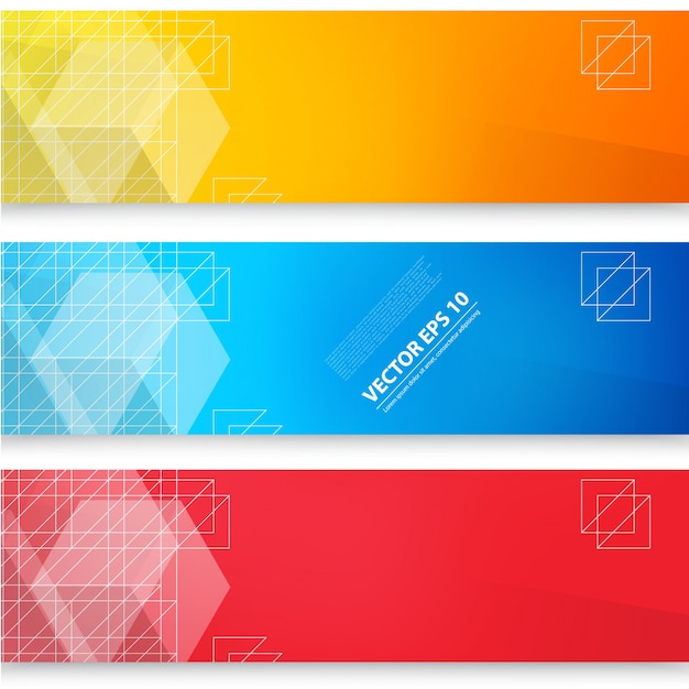 Free vector flyer template header design.