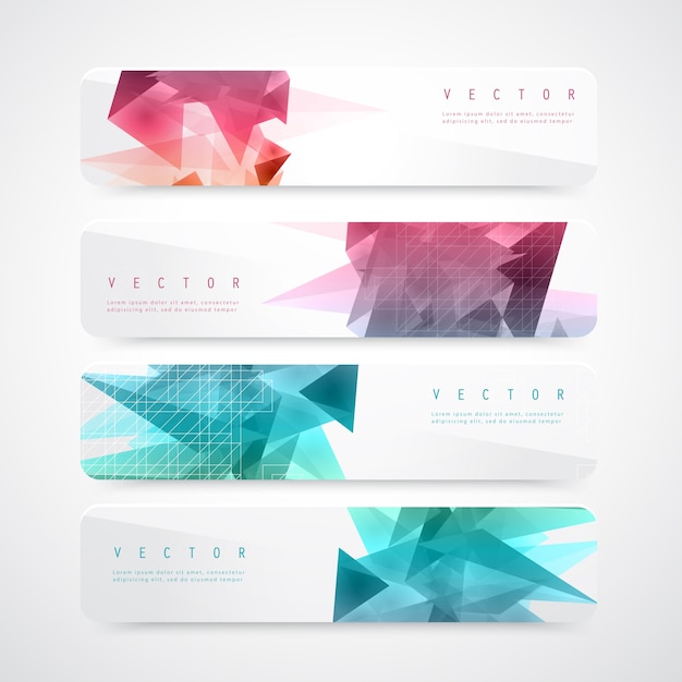 Free vector flyer template header design.