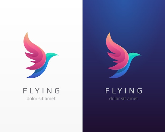 Download Free Bird Eagle And Wing Logo Template Premium Vector Use our free logo maker to create a logo and build your brand. Put your logo on business cards, promotional products, or your website for brand visibility.