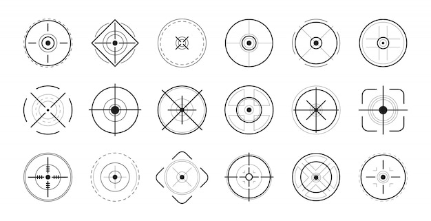 Focus on aim set