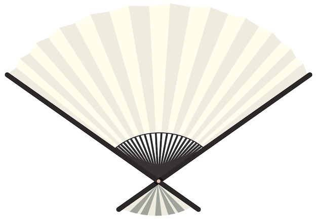 Free vector folding japanese fan vector design