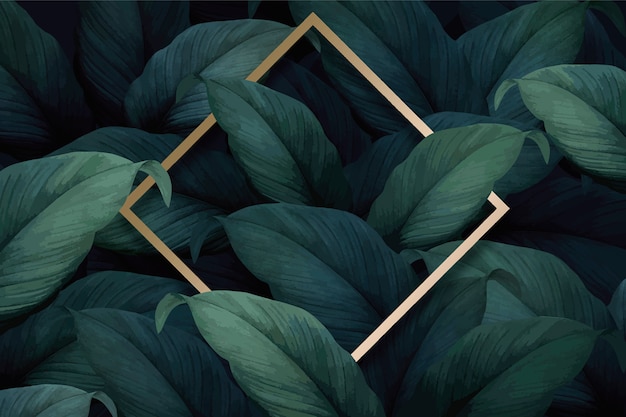 Free vector foliage background