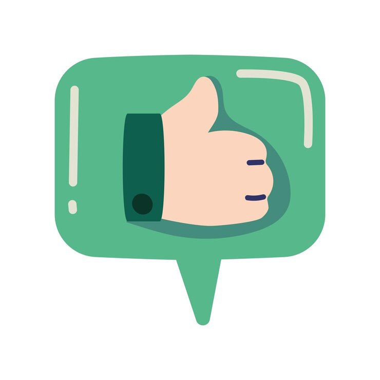 Free Vector follow social media icon isolated