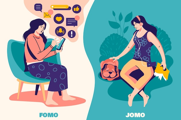 Fomo vs Jomoコンセプト