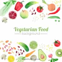 Free vector food background