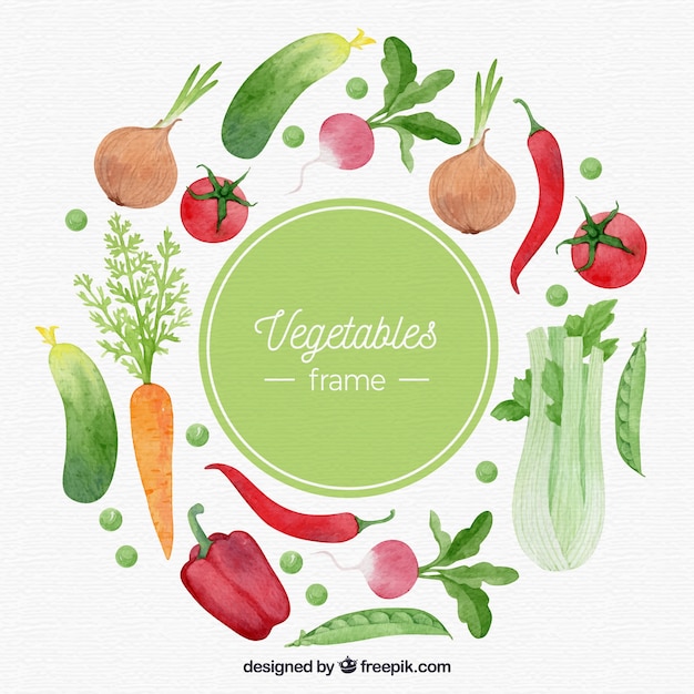 Free vector food background