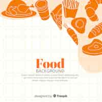 Free vector food background