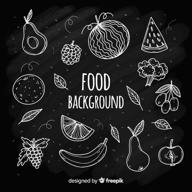 Free vector food background