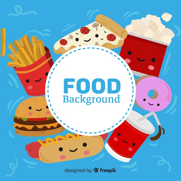 Free vector food background