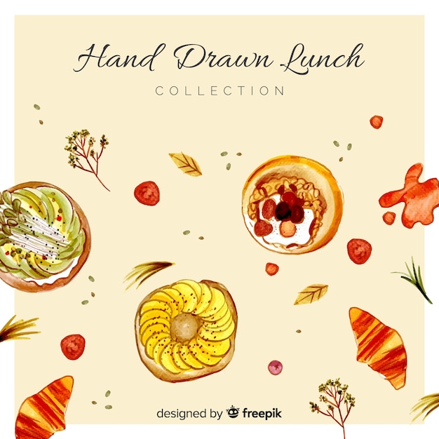 Free Vector food background