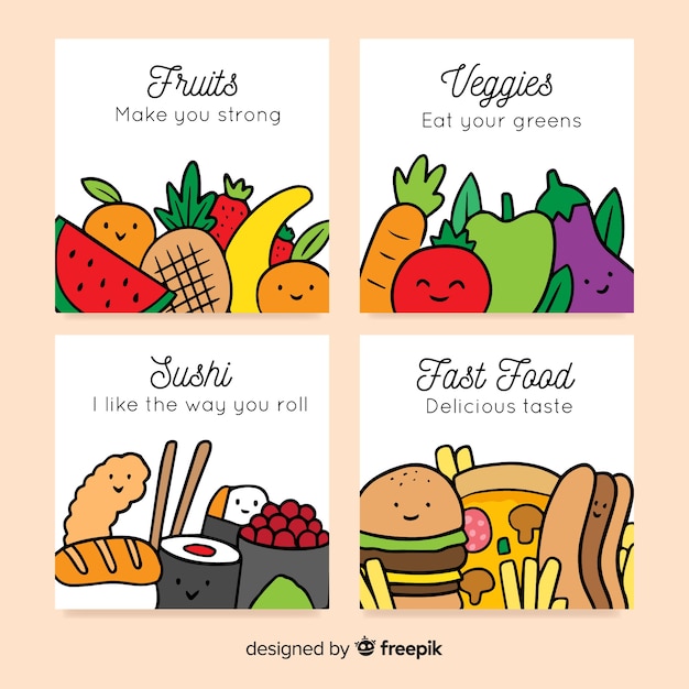 Food card collection