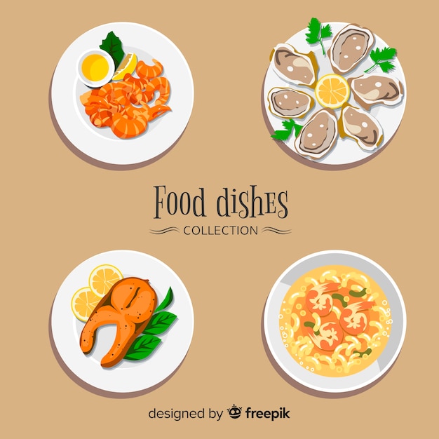 Food dish collection