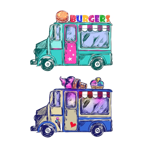 Food Truck Sketch