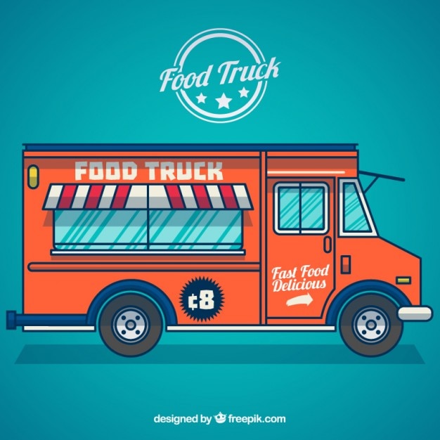 Free Vector | Food truck