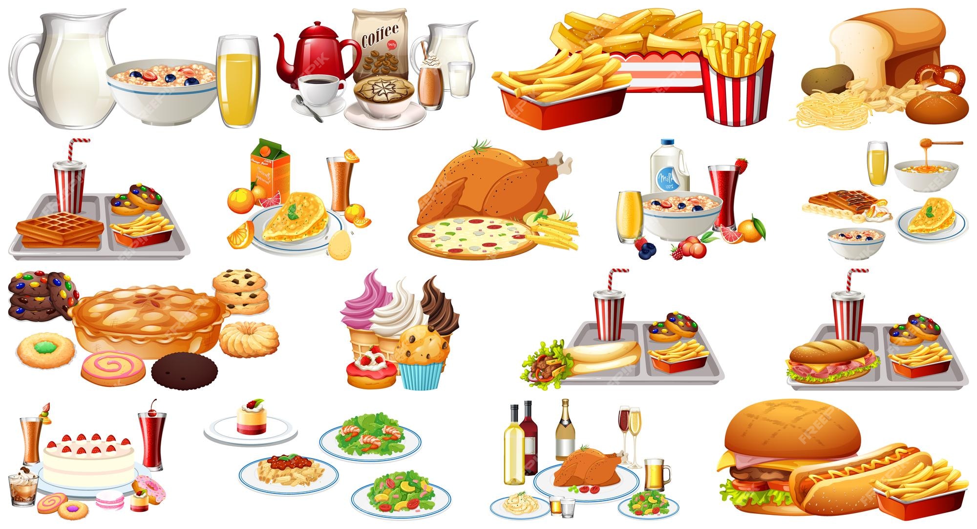 animated food clipart free