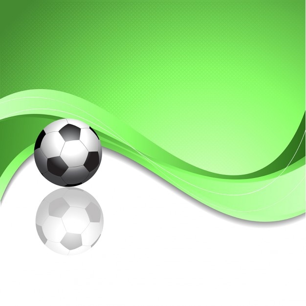 Free vector football abstract green background