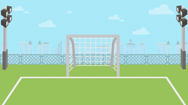 Football field | Free Vector