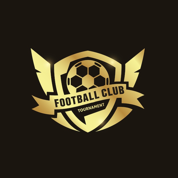 Football logo background