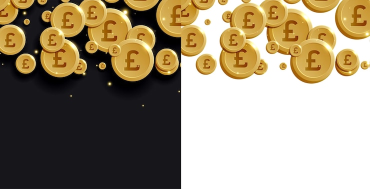 免費 Vector 外國貨幣金英標誌背景設計