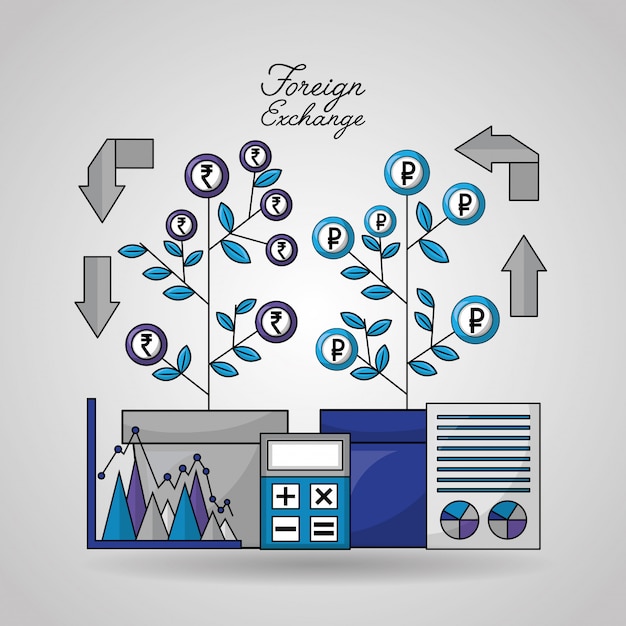 Foreign exchange background