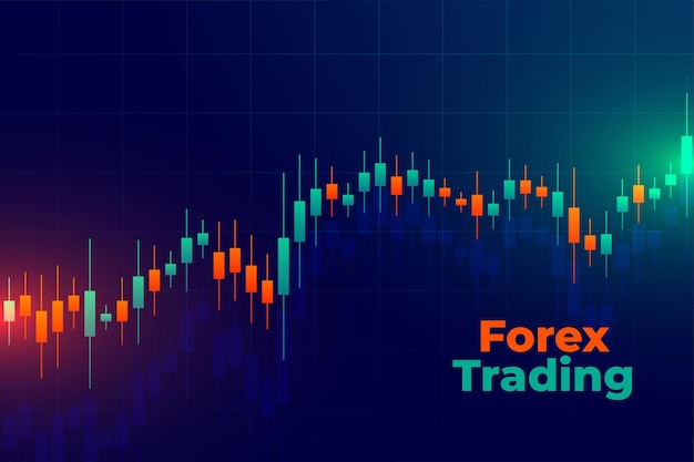 外国為替取引トレンド株式市場の背景を売買する