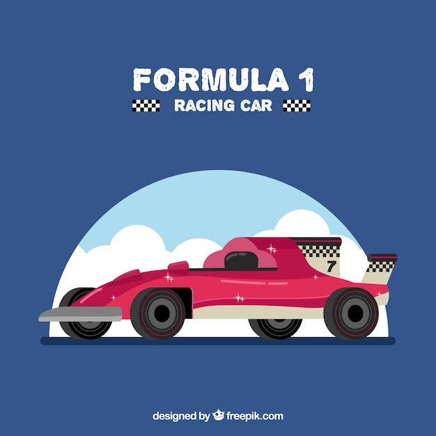 Formula 1 racing car