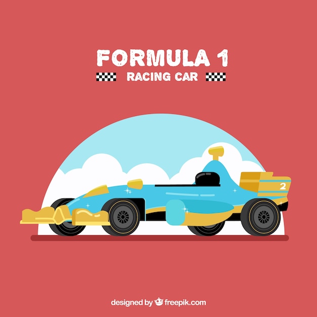 Formula 1 racing car