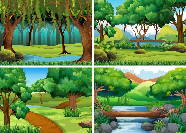 Featured image of post Forest Landscape Drawing For Kids - Hope you enjoy the video.