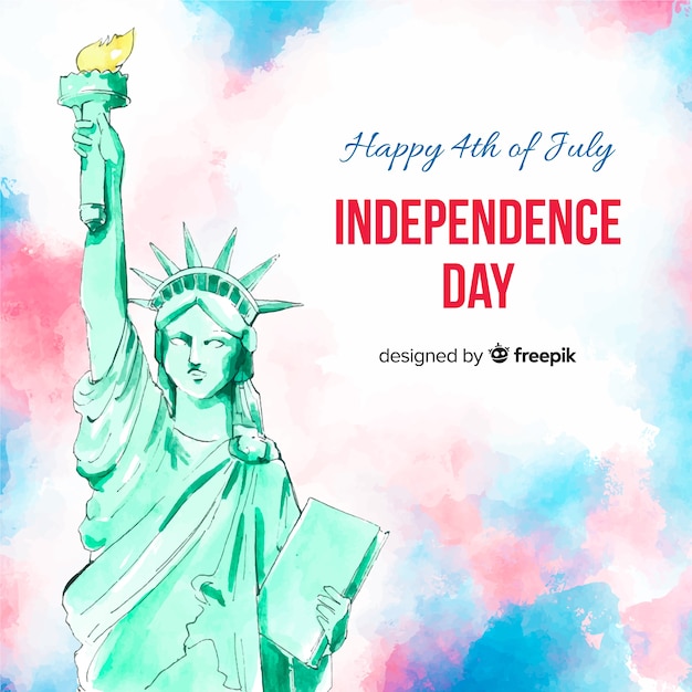 Free vector fourth of july background