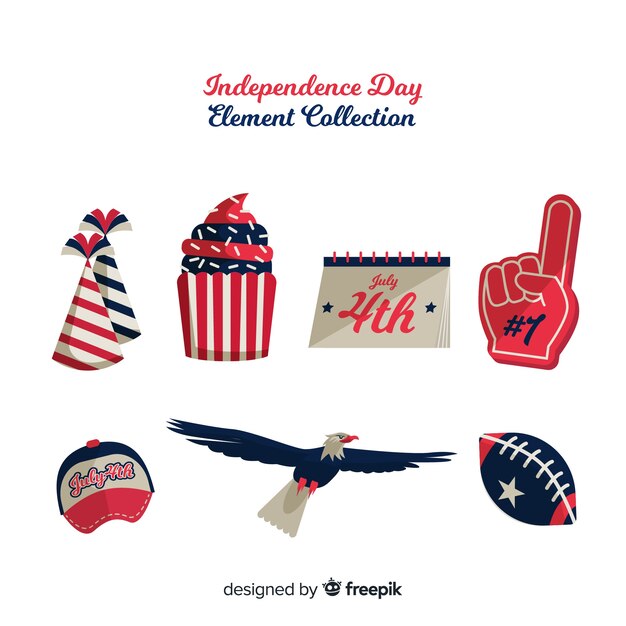 Fourth of july element collection