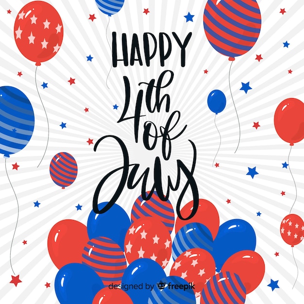 Free vector fourth of july