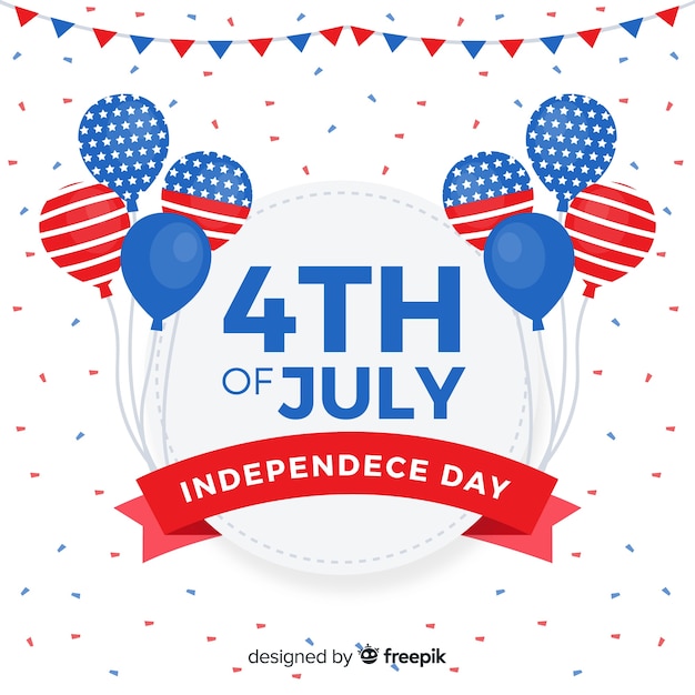 Free vector fourth of july