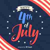 Free vector fourth of july