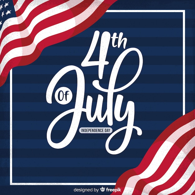 Free vector fourth of july