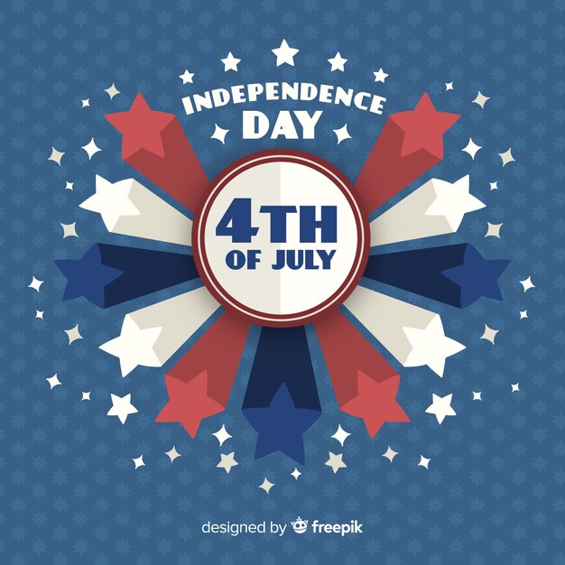 Free vector fourth of july