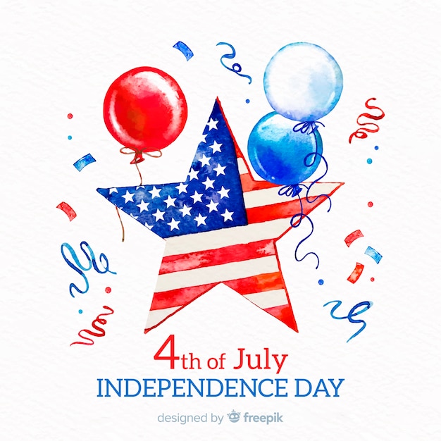 Free vector fourth of july