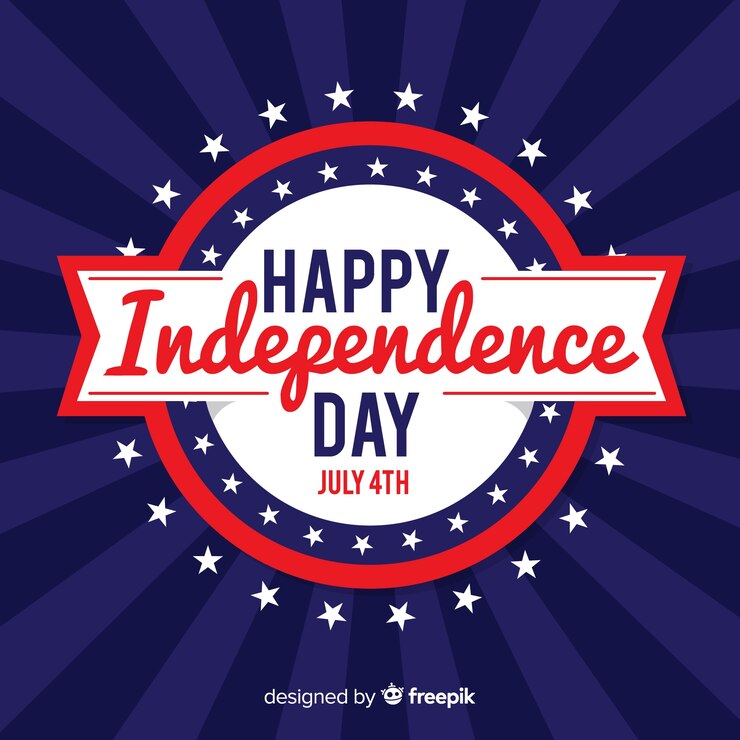Free Vector fourth of july