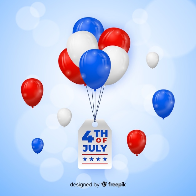 Free vector fourth of july