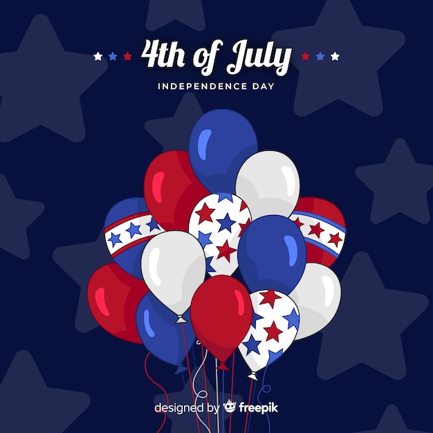 Free vector fourth of july