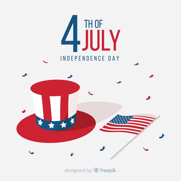 Free vector fourth of july