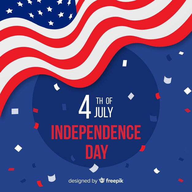 Free vector fourth of july