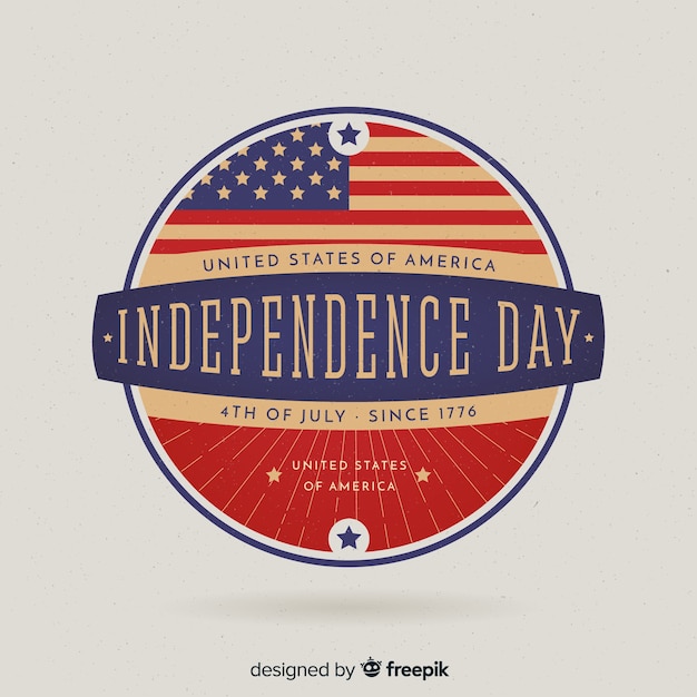 Free vector fourth of july