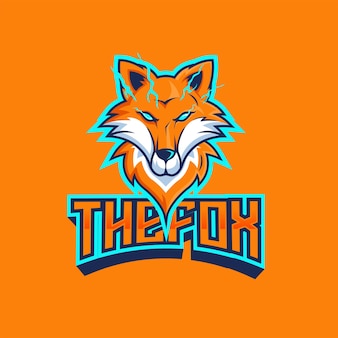 Logo fox per esport team
