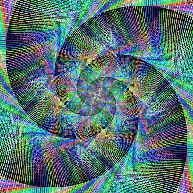 Бесплатное векторное изображение fractal дизайн фона